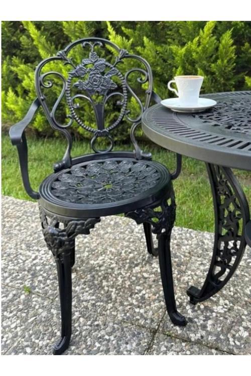 Plastik Sandalye Isparta İç Mekan Dış Mekan Sandalye Isparta Ferforje Görünümlü Plastik Sandalye