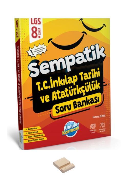 LGS 8. Sınıf Sempatik İnkılap Tarihi Soru Bankası ve Telefon Standı