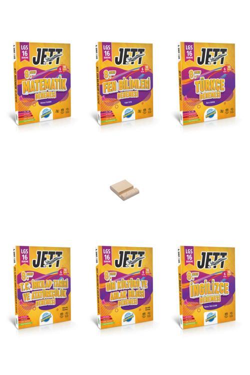 LGS 8. Sınıf JETT Tüm Dersler 6lı Branş Deneme Seti