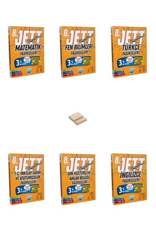 LGS 8. Sınıf JETT Tüm Dersler Fasikülleri 6lı Set