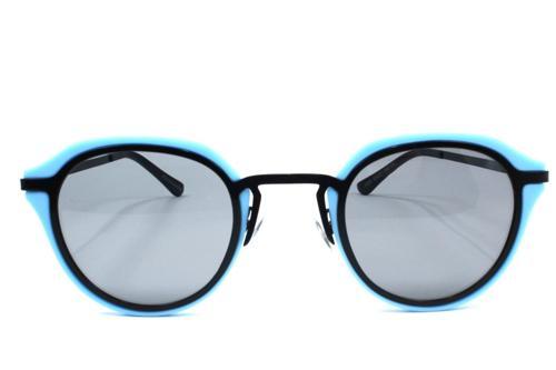 0088 BLACK/BLUE Olivier Philippe Güneş Gözlüğü