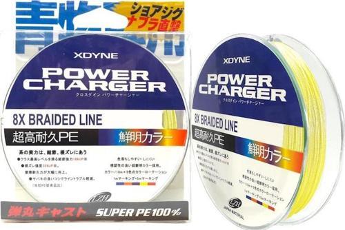 Power Charger 8X Braid 150 mt. PE2.0 0.23mm 15.4KG Sarı