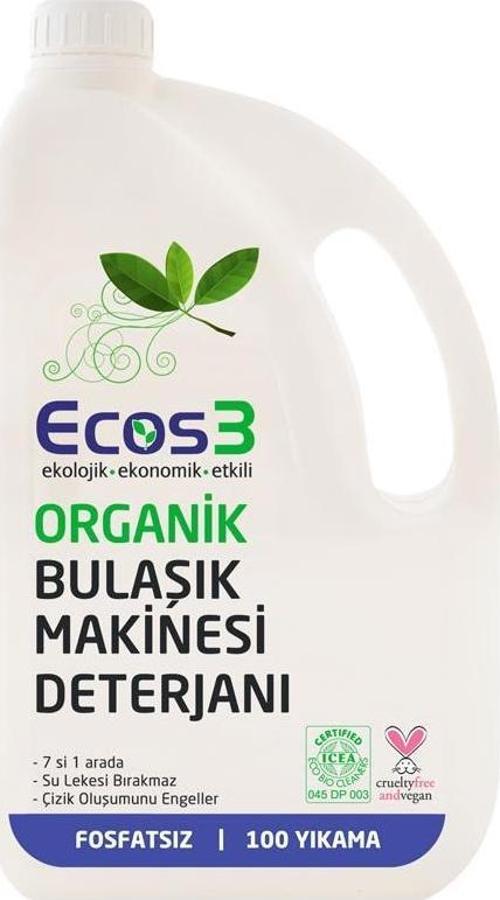 ORGANİK BULAŞIK MAKİNESİ JELİ (2500 ML - 100 Yıkama)