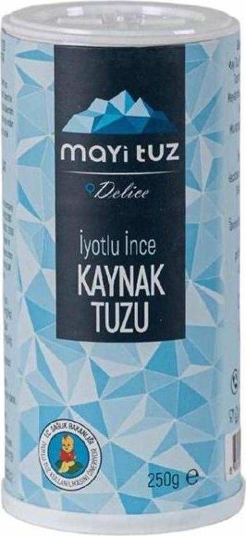 ÖĞÜTÜLMÜŞ SOFRA TUZU 250 GR (İYOT İLAVELİ TUZLUKLU)