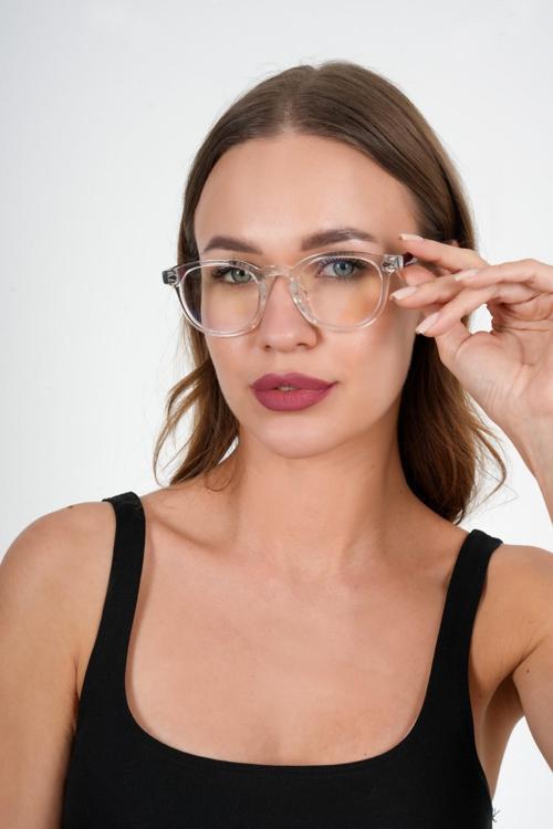 1063 C195 49 Polo Exchange Mavi Işık Koruyucu Gözlük