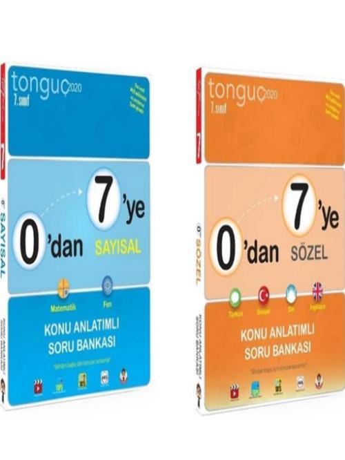 Tonguç Akademi 7. Sınıf 0 Dan 7 Ye Sayısal Ve Sözel Konu Anlatımlı Soru Bankası