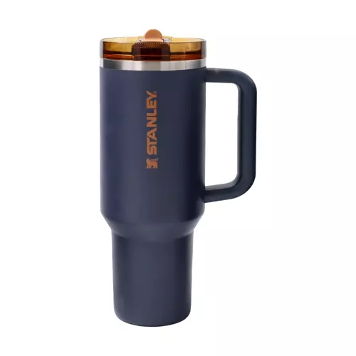 The Quencher ProTour Flip Straw Tumbler Pipetli Termos 1,2 L - Lacivert