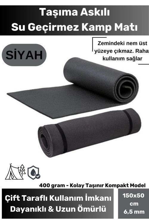 Taşıma Askılı Su Geçirmez Konforlu Kalın Rahat Çift Taraflı Kamp Zemin Çadır Uyku Matı Yer Minderi