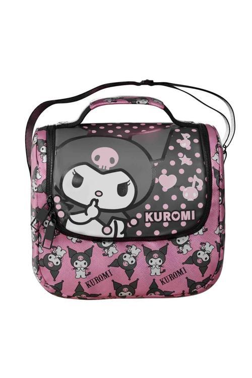 Desenli Pembe Beslenme Çantası 3162