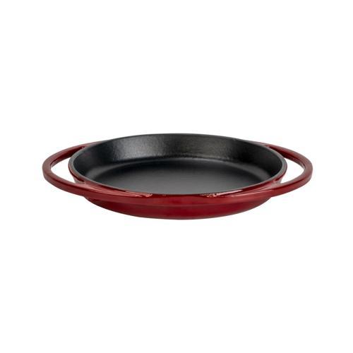 Yuvarlak Sahan Döküm Demir Yekpare Çift Kulplu Çap(Ø)20cm.