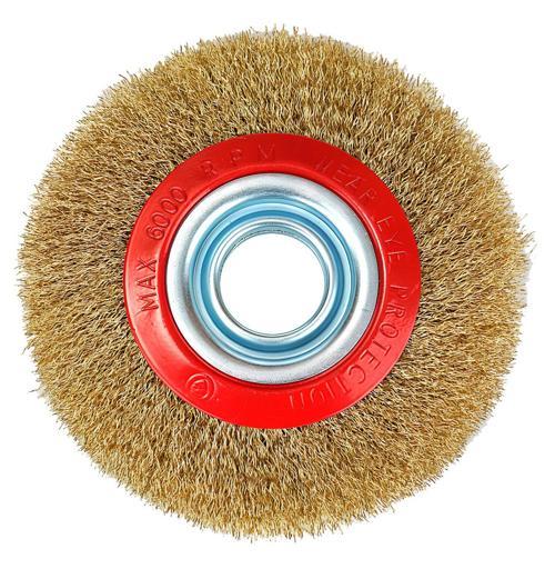 Eratool ERA10005 175mm Daire Fırça Sarı Telli