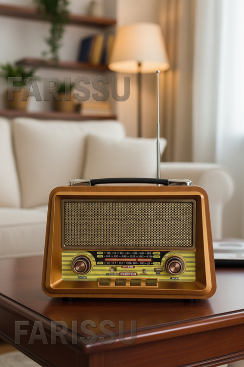 Nostaljik Tasarımlı, Modern Özellikli Everton RT-880BT Bluetooth Hoparlör ve Radyo