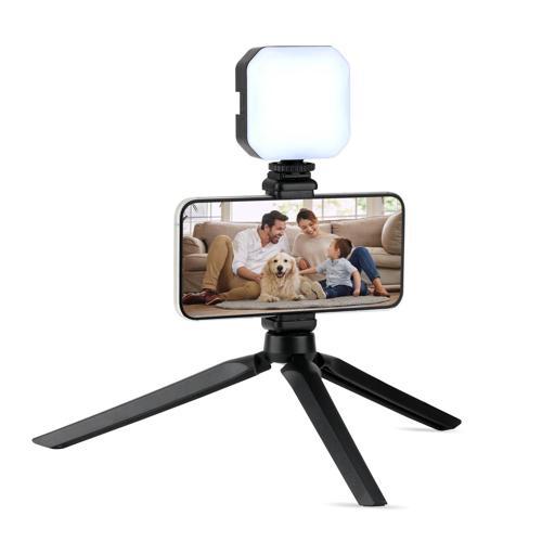 PBS142 Pilli Led Işıklı Tripod Siyah