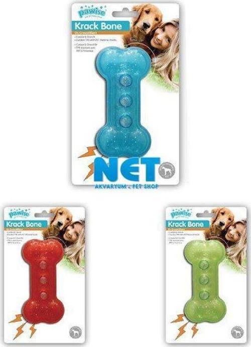 Krack Sesli Kemik Köpek Oyuncağı 14 cm