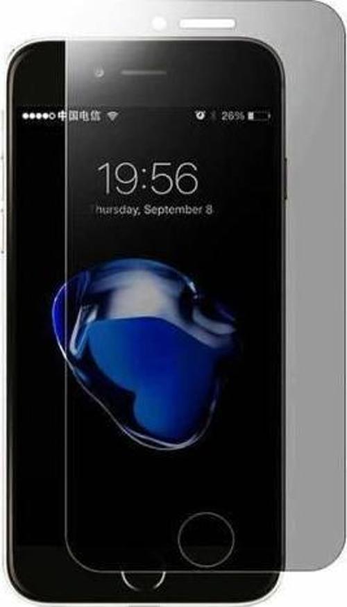 NANO Teknoloji Cam İPHONE 7G Beyaz Kırılmaz Cam Ekran Koruyucu
