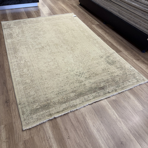 Overdye OVR05 Krem Bej Doğal Bambu & Viskon Modern Salon Halısı