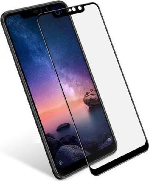 NANO Teknoloji Xiaomi Mi 8 Lite Siyah Kırılmaz Cam Ekran Koruyucu