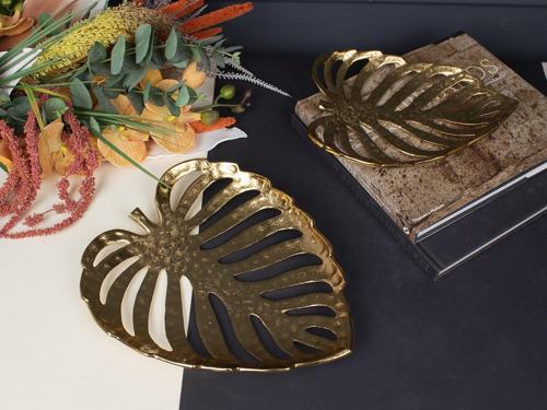 VERON 2LI TABAK SETI GOLD 32X27X4 CM