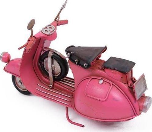Dekoratif Metal Scooter Biblo Dekoratif Hediyelik