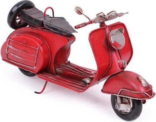 Dekoratif Metal Scooter Vintage Dekoratif Ev Ofis Hediyelik