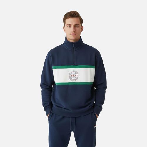 Erkek Yarım Fermuar Sweatshirt  Parella Loose Half-Zip Fam1113.53029