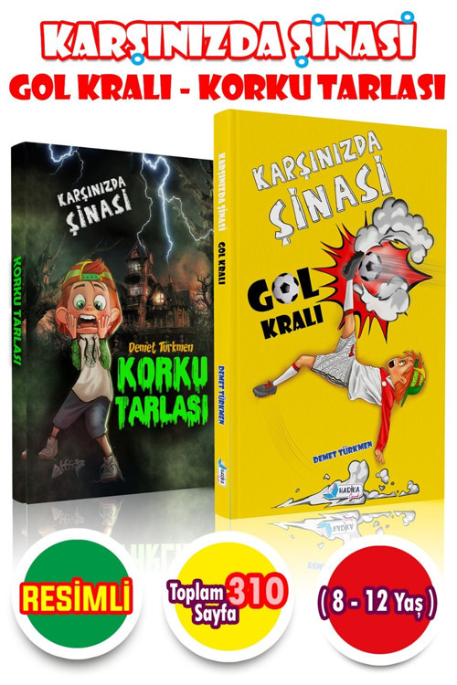 Karşınızda Şinasi Serisi 2 Kitaplı Set - Demet Türkmen