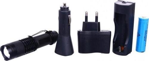 800 Lümen T6 Şarjlı EL Feneri Cree T6 Led El Feneri