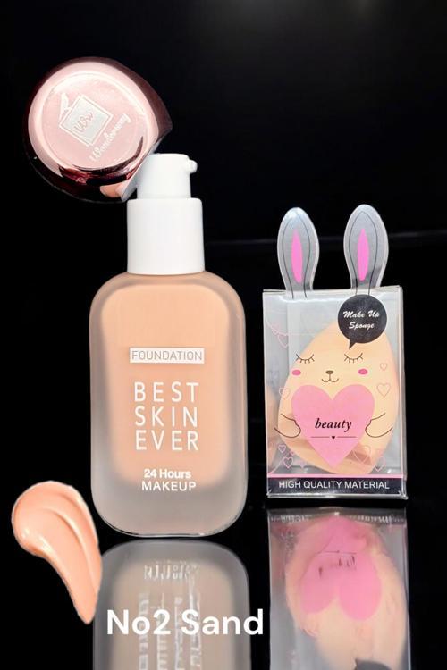 Porselen Fondöten - Yoğun Kapatıcı Etkili- Sünger