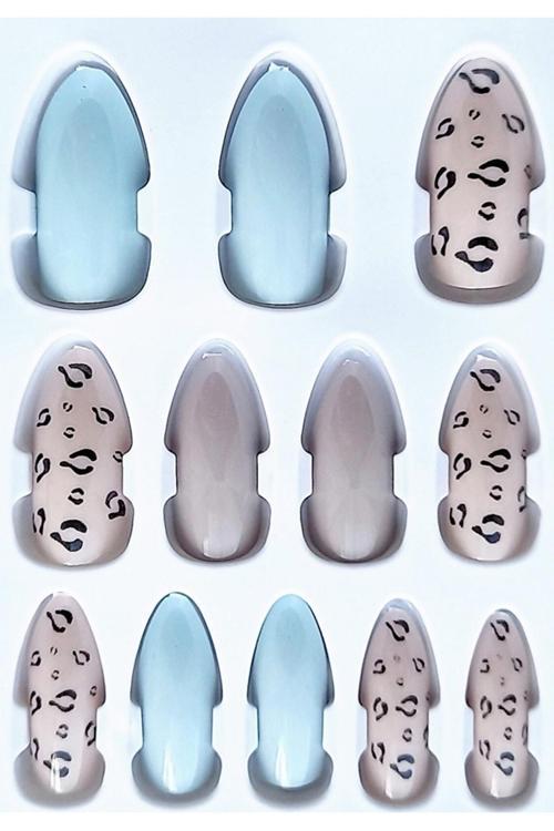 Takma Tırnak Çok Renkli