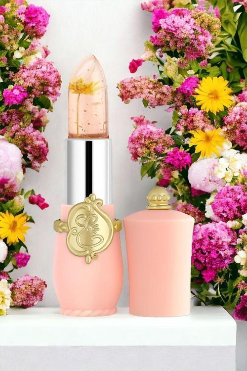 Kokulu Dudak Parlatıcı / Lip Gloss - Fuşya Dudak Kalemi Hediyesi Ile