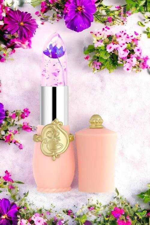 Kokulu Dudak Parlatıcı / Lip Gloss - Fuşya Dudak Kalemi Hediyesi Ile