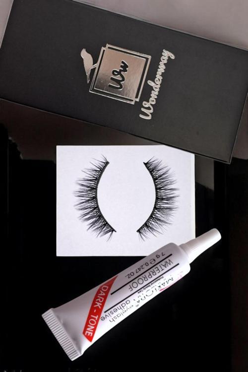 Doğal Ipek Takma Kirpik Ve Kirpik Yapıştırıcı Set - Göz Kalemi Hediyesi Ile