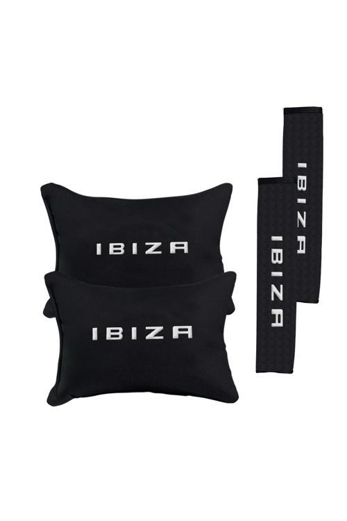 Seat İbiza Nakışlı Oto Yastık Seti