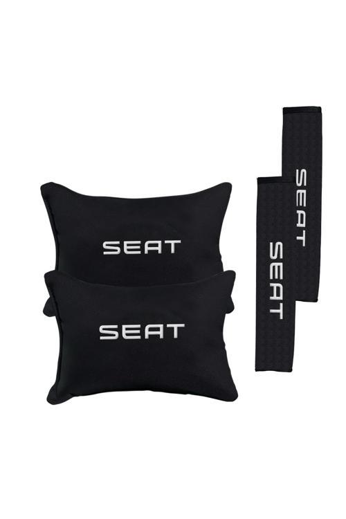 Seat Nakışlı Oto Yastık Seti
