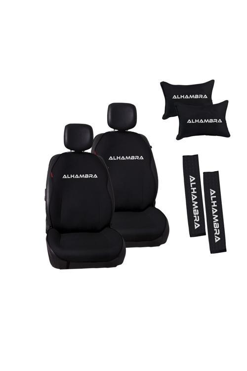 Seat Alhambra Nakışlı Jakar Dokuma Oto Minder ve Konfor Seti