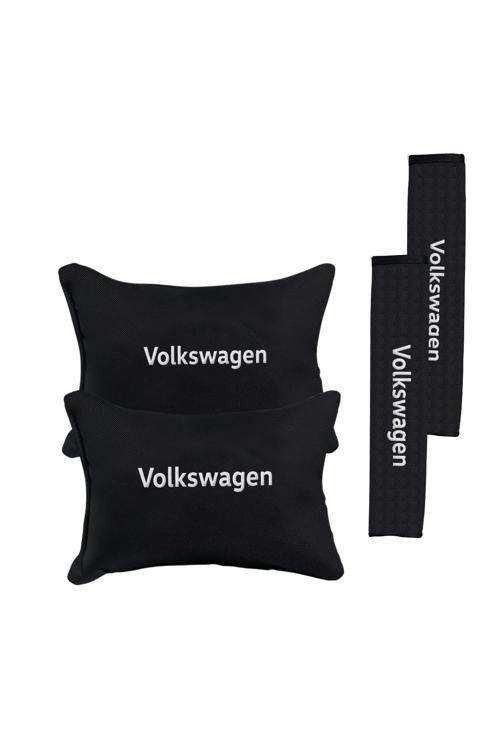 Volkswagen Nakışlı Oto Yastık Seti