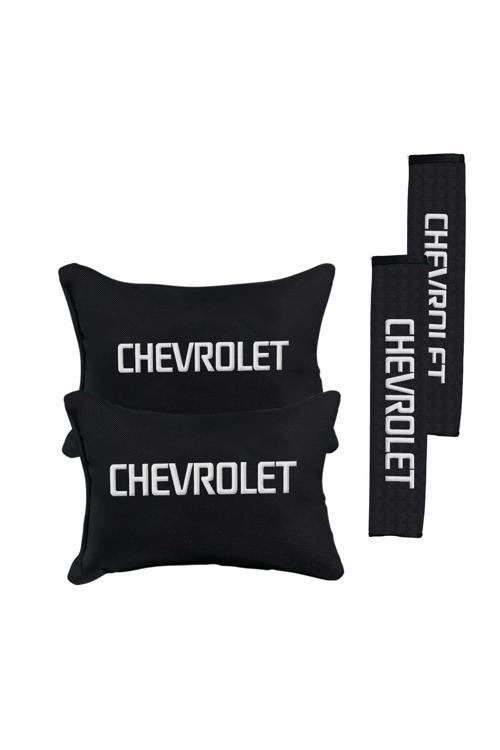 Chevrolet Nakışlı Oto Yastık Seti