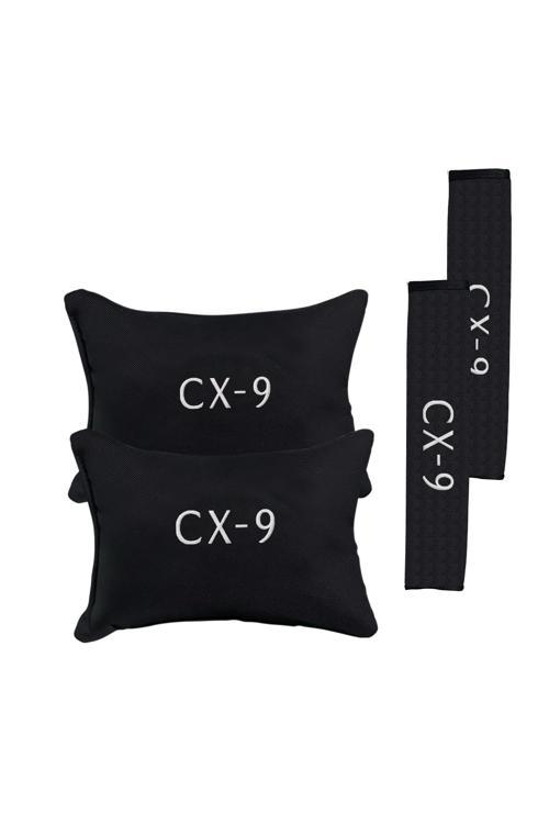 Mazda CX-9 Nakışlı Oto Yastık Seti