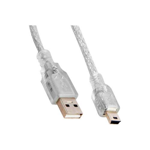 Mini USB 5 Pin V2 Data ve Şarj Kablosu – 30 cm, Yüksek İletkenlik