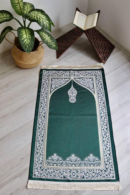 Saten Seccade S1006 Yeşil