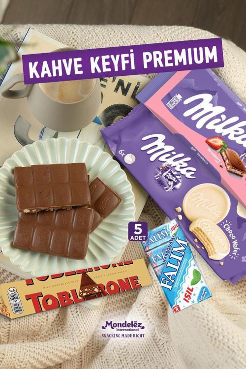 Premium Kahve Yanı - ( Çikolata - Bisküvi - Sakız )