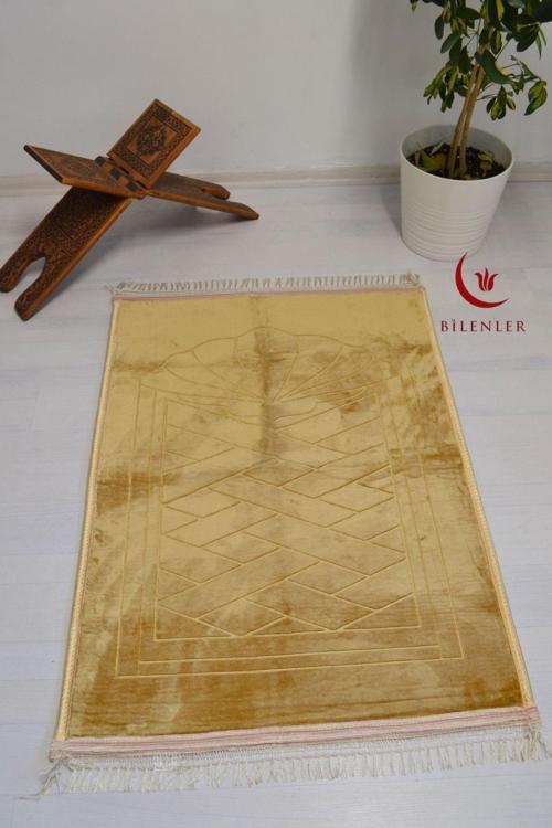 Peluş Seccade - 80x120 cm - Ekstra Konforlu - Yumuşak ve Geniş Ölçülü