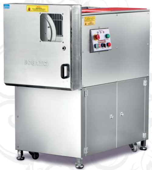 Boğaziçi Paslanmaz Kuşabaşı Doğrama Makinesi 58 x 100 x 112 (cm) 380 V