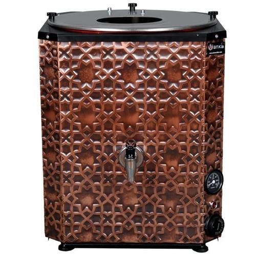 Yeni Nesil Çay Makinesi 1 Demlikli 10 Litre Bakır