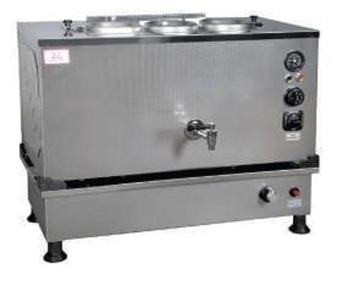 Inoks Pro Kompakt Full Otomatik Çay Makinası Paslanmaz 3 Demlikli 30 Litre Elektrikli Tüplü