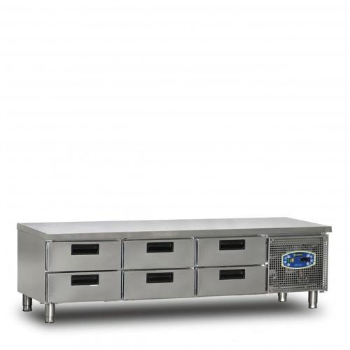 CİHAZ Altı 6 Çekmeceli Buzdolabı 269 Litre 200 x 70 x 60 (cm)