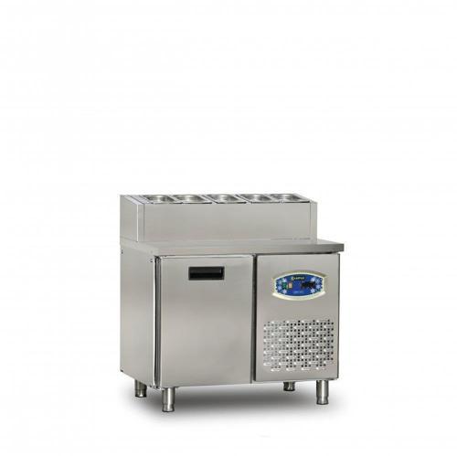 Tek Kapılı Alçak Monte Pizza Hazırlık Dolabı 196 Litre 100 x 70 x 109 (cm)