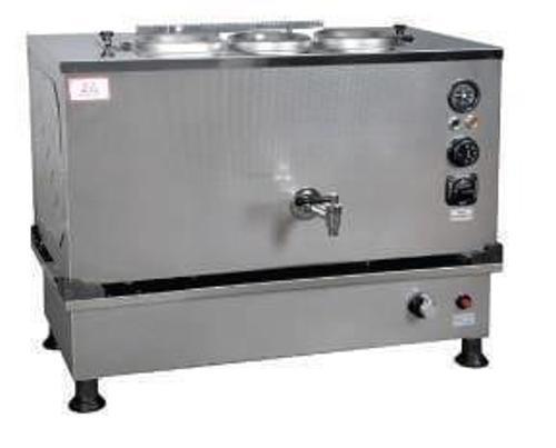 Inoks Pro Kompakt Full Otomatik Çay Makinası Paslanmaz 3 Demlikli 30 Litre Elektrikli Doğalgazlı