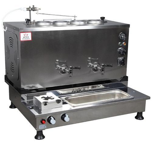  Anka Pro Plus Otomatik Çay Kazanı 4 Demlikli 40 Litre Inox Elektrikli Tüplü