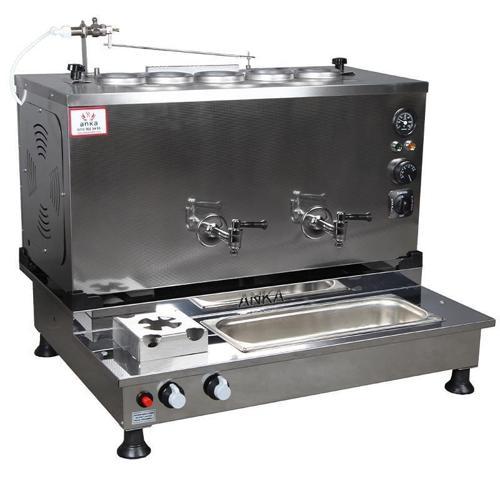  Anka Pro Plus Otomatik Çay Kazanı 5 Demlikli 50 Litre Inox Elektrikli Doğalgazlı